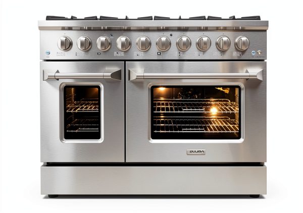 DUURA Elite Gas Range Stainless Steel Dual Convection Oven-0