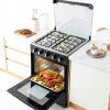 DGleyisu 60L Gas Range Black Freestanding Compact Kitchen-3