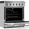 Empava 30 Inch Gas Range Stainless Steel Convection Oven-7
