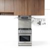 Empava 30 Inch Gas Range Stainless Steel Convection Oven-8