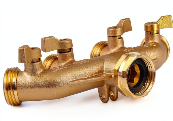AuySier Brass 4 Way Garden Hose Splitter 3/4 Inch-3