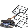 Bewesazy Cast Iron Stove Grate Samsung Gas Range Replacement-2