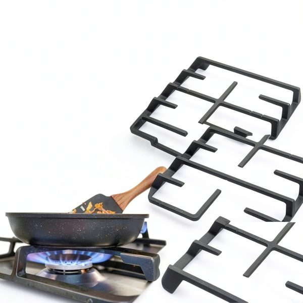 Bewesazy Cast Iron Stove Grate Samsung Gas Range Replacement-2