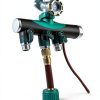 DBR Tech 4 Way Hose Splitter Zinc Metal Garden Water-6