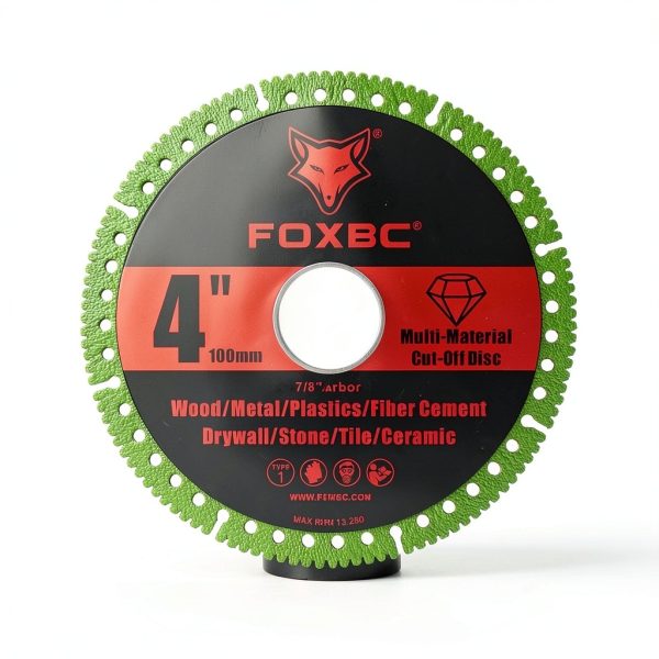 FOXBC Diamond Cut-Off Discs 4 Inch Multi-Material-2