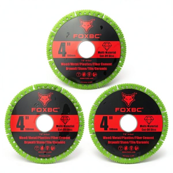 FOXBC Diamond Cut-Off Discs 4 Inch Multi-Material-1