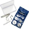 Auxiren Rotary Drill Saw Kit with 6 HSS Wheels and Multi Shank-6