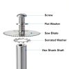Auxiren Rotary Drill Saw Kit with 6 HSS Wheels and Multi Shank-4