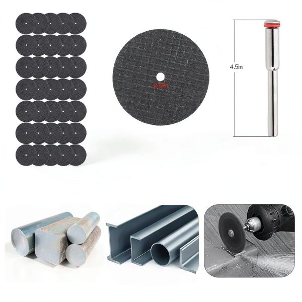 Cutting Wheels CULMKARI TY-017 Set of Diamond HSS Resin Wheels-3