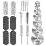 Cutting Wheel Set 45 Piece Rotary Kit by gupawix with Diamond Wheels-0