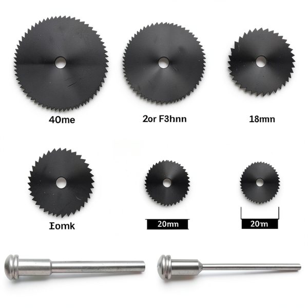 FOTYBEI Cutting Wheels Kit 10 Diamond, 10 Resin, 6 HSS Blades-4