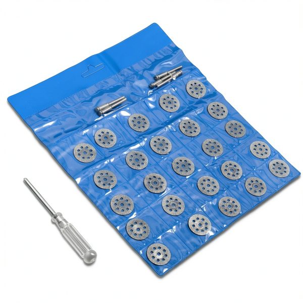 Diamond Cutting Wheel 22mm ALLmuis DCW0025 0.6mm Aluminum Oxide Disc-6