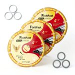 FixltFast 4.5" Diamond Cutting Wheel – 4.5in Diameter, 0.047in Thick,-0