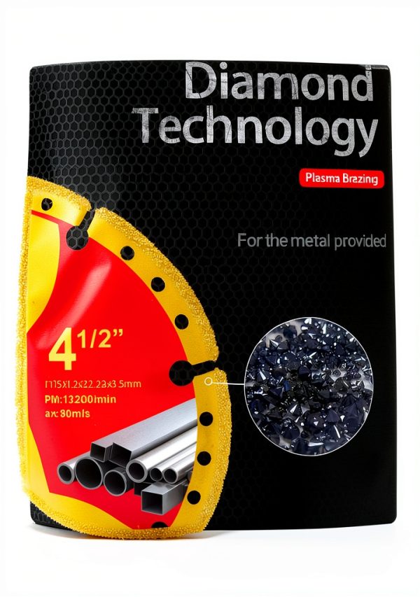 FixltFast 4.5" Diamond Cutting Wheel – 4.5in Diameter, 0.047in Thick,-4