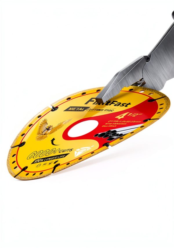 FixltFast 4.5" Diamond Cutting Wheel – 4.5in Diameter, 0.047in Thick,-5