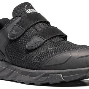 Hoss Men's Buster Low Hook-and-Loop Fire Safety Shoe Black 13 X-Wide-0
