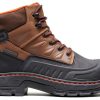 HyTest Men's Brown, Comp Toe, EH, Waterproof, Insulated, 6 Inch Boot-1
