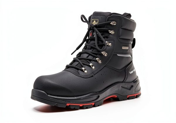 Men's Waterproof Leather Safety Boot SAFETOE 8in Composite Toe-3
