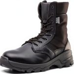 5.11 Tactical Men's 8" Black Leather Speed 3.0 Waterproof Combat Boots-0