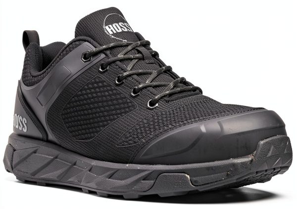 Hoss Men's Buster Low-Big Sizes Fire and Safety Shoe,Black, 12 XX-Wide-0