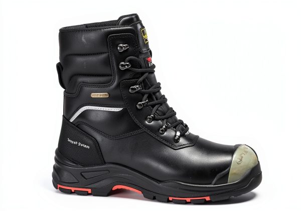 Men's Waterproof Leather Safety Boot SAFETOE 8in Composite Toe-4