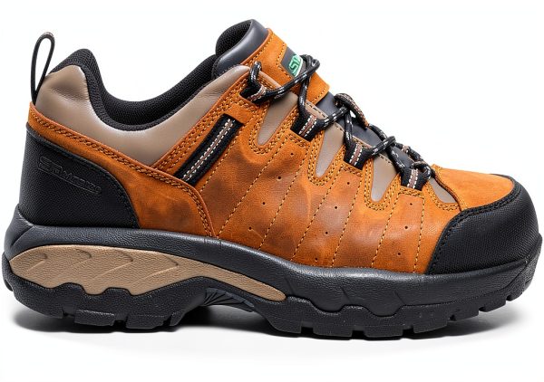 SR Max Winston, Men's, Brown, Low Hiker Style Comp Toe, EH, Slip Resistant Work Shoe-1