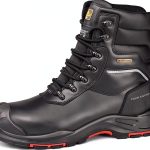 Men's Waterproof Leather Safety Boot SAFETOE 8in Composite Toe-0