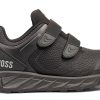 Hoss Men's Buster Low Hook-and-Loop Fire Safety Shoe Black 13 X-Wide-3
