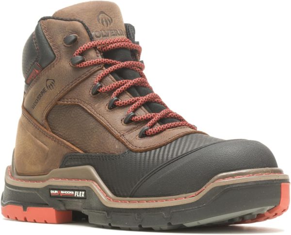 WOLVERINE mens Raider Shield 6" Carbonmax-1