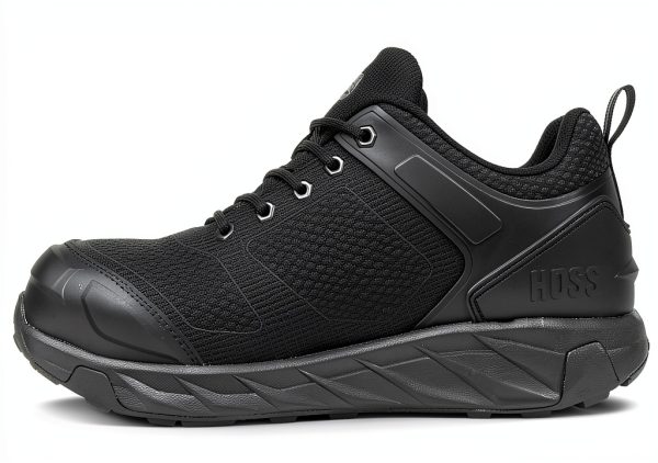 Hoss Men's Buster Low-Big Sizes Fire and Safety Shoe,Black, 12 XX-Wide-1