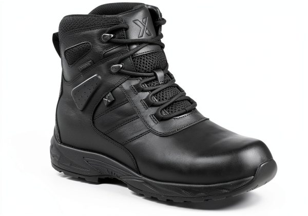 SR Max Men's Groton MaxTRAX Soft Toe Waterproof Hiker Black-0