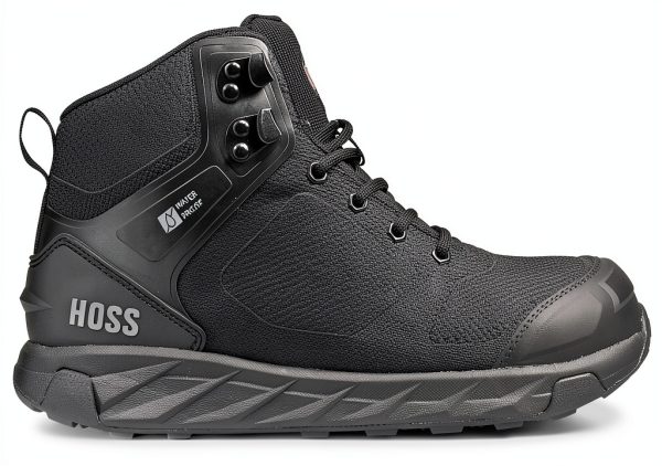Hoss Men's Buster Hi-Big Sizes Fire and Safety Shoe, Black, 12 XX-Wide-3
