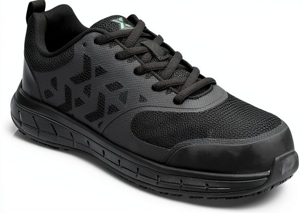 SR Max Dillon Athletic MaxTrax Slip Resistant Steel Toe Work Shoe-1
