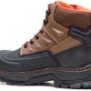 HyTest Men's Brown, Comp Toe, EH, Waterproof, Insulated, 6 Inch Boot-2