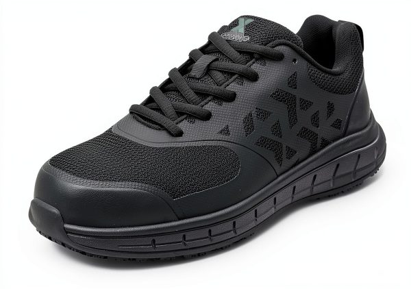 SR Max Dillon Athletic MaxTrax Slip Resistant Steel Toe Work Shoe-0