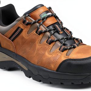 SR Max Winston, Men's, Brown, Low Hiker Style Comp Toe, EH, Slip Resistant Work Shoe-0