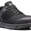Hoss Mens Buster Low Fire and Safety Shoe Black 20 X-Wide-0