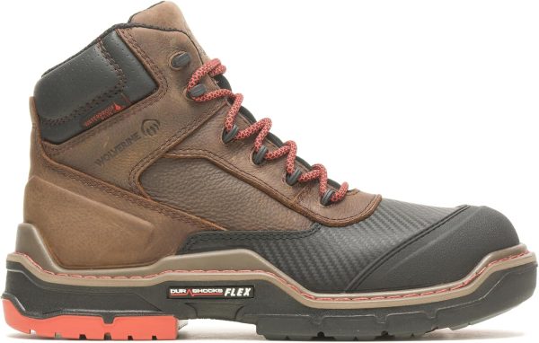WOLVERINE mens Raider Shield 6" Carbonmax-0