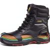 Men's Waterproof Leather Safety Boot SAFETOE 8in Composite Toe-2
