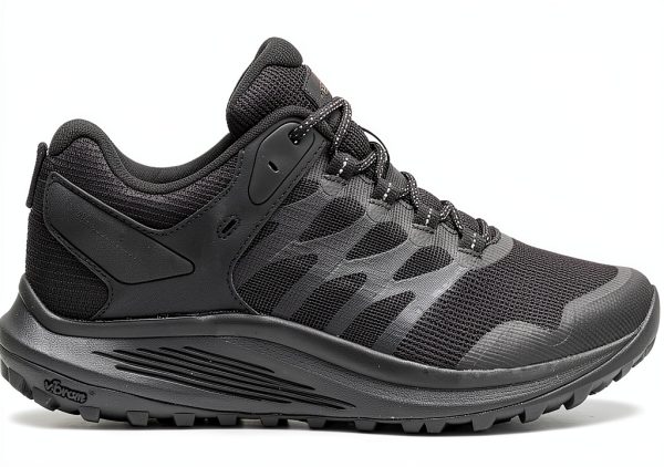 Merrell Mens Nova 3 Tactical Work Boots Black Charcoal Wide Fit-1