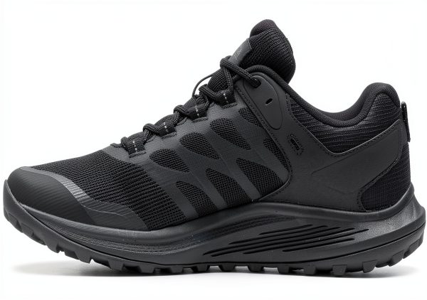 Merrell Mens Nova 3 Tactical Work Boots Black Charcoal Wide Fit-2