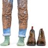 Steel Toe Work Boots ANGRYRAM Waterproof Slip‑Resistant Fire Boots-1