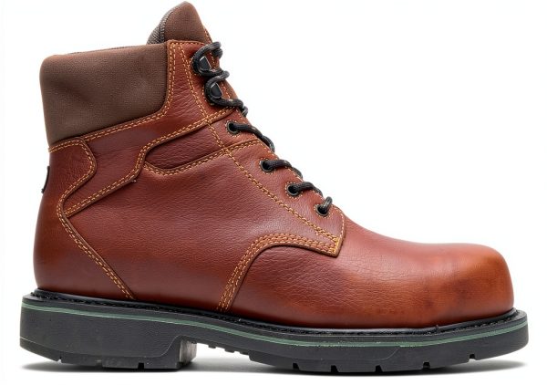 HyTest FootRests Brown 6in Work Boot Electrical Hazard Composite Toe-2