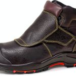 SAFETOE Welding Boots for Men Composite Toe Heat‑Resistant HRO‑Black-0