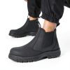 Slip on Work Boots for Men Women Composite Toe Leather Slip‑Resistant-7