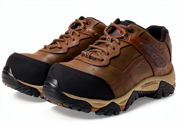 Merrell Men's Moab Adventure Carbon Fiber Industrial Shoe Medium Brown-0