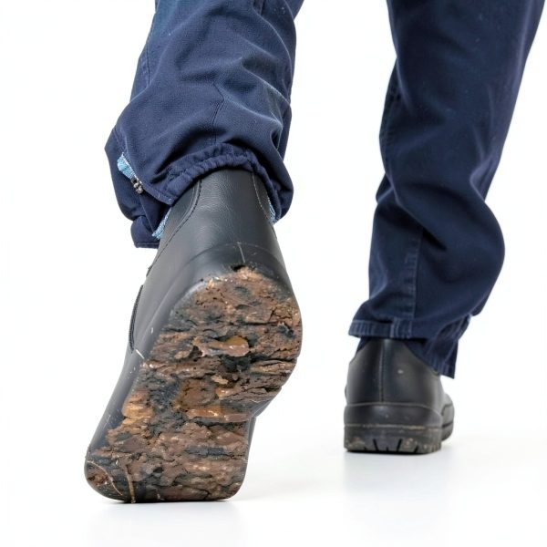 Steel Toe Work Boots ANGRYRAM Waterproof Slip‑Resistant Fire Boots-3