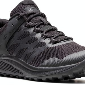 Merrell Mens Nova 3 Tactical Work Boots Black Charcoal Wide Fit-0