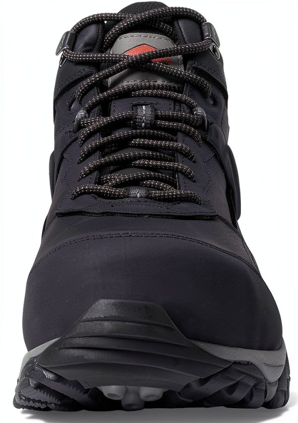 Merrell mens Moab Adventure Mid Wp Cf Waterproof Work Boots Black-2